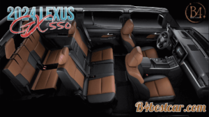 2024 Lexus GX 550 Interior & Comfort