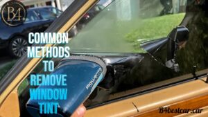 Common Methods to Remove Window Tint