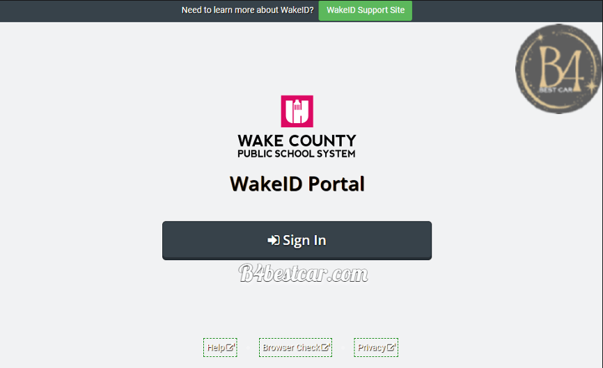 How to Login to the Wake ID Portal