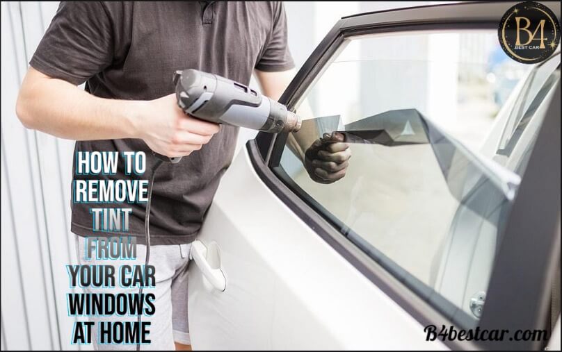 How to Remove Tint from Your Car Windows at Home